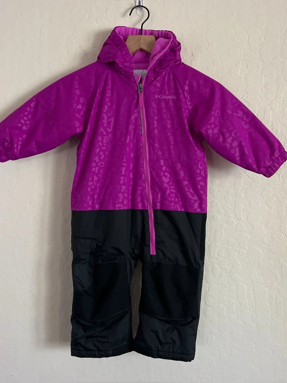 Columbia Toddler Girls 18-24 Months Little Dude One Piece Long Sleeve Snowsuit